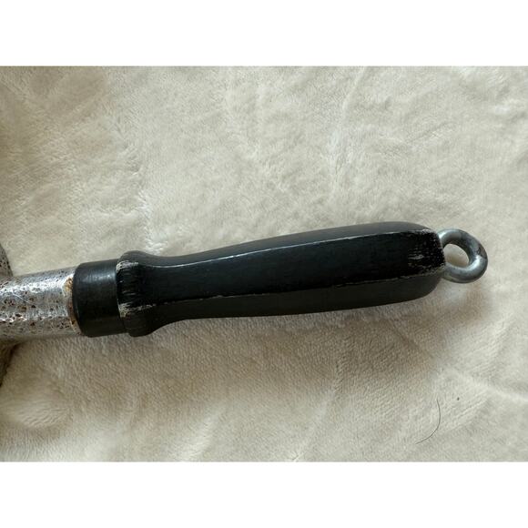 Club Hammered Aluminum small 6" skillet Wooden Handle - Picture 5 of 6